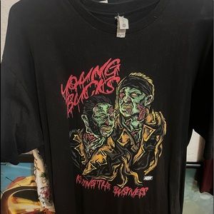 AEW Young Bucks killing the business graphic tee